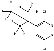3,6-dichloro-4-(2-(methyl-d3)propan-2-yl-1,1,1,3,3,3-d6)pyridazine