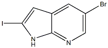 5-溴-2-碘-1H-吡咯并[2,3-b]吡啶