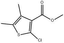 3-Thiophenecarboxylic acid, 2-chloro-4,5-dimethyl-, methyl ester