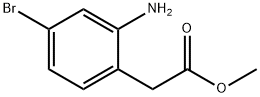 methyl 2-amino-4-bromophenylacetate