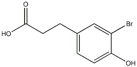 3-(3-Bromo-4-hydroxy-phenyl)-propionic acid