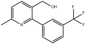 6-Methyl-2-(3-(trifluoromethyl)phenyl)pyridine-3-methanol