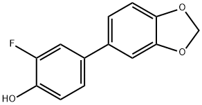 2-Fluoro-4-(3,4-methylenedioxyphenyl)phenol
