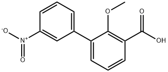 2-Methoxy-3-(3-nitrophenyl)benzoic acid