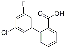 3'-Chloro-5'-fluoro-[1,1'-biphenyl]-2-carboxylic acid
