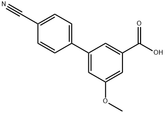 3-(4-Cyanophenyl)-5-methoxybenzoic acid