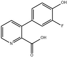 3-(3-Fluoro-4-hydroxyphenyl)picolinic acid