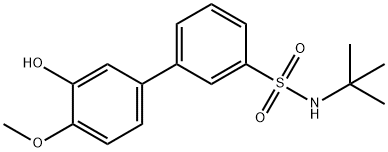 5-(3-t-Butylsulfamoylphenyl)-2-methoxyphenol