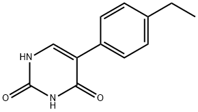 (2,4)-Dihydroxy-5-(4-ethylphenyl)pyrimidine
