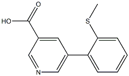 5-(2-(Methylthio)phenyl)nicotinic acid