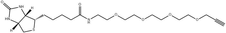 Acetylene-PEG4-biotin conjugate