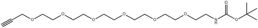 N-叔丁氧羰基-六聚乙二醇-丙炔基