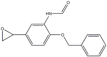 N-[5-(oxiran-2-yl)-2-phenylmethoxyphenyl]formamide