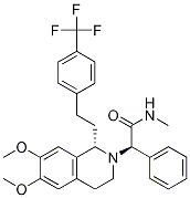 (R)-2-((S)-6,7-diMethoxy-1-(4-(trifluoroMethyl)phenethyl)-3,4-dihydroisoquinolin-2(1H)-yl)-N-Methyl-2-phenylacetaMide