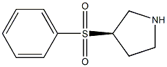 (3R)-3-(benzenesulfonyl)pyrrolidine