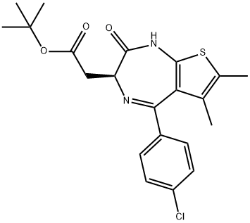 tert-butyl (S)-2-(5-(4-chlorophenyl)-6,7-dimethyl-2-oxo-2,3-dihydro-1H-thieno[2,3-e][1,4]diazepin-3-yl)acetate