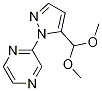 2-(5-(diMethoxyMethyl)-1H-pyrazol-1-yl)pyrazine