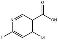 3-Pyridinecarboxylic acid, 4-bromo-6-fluoro-