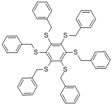 Hexakis-benzylthio-benzen