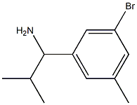 1-(3-bromo-5-methylphenyl)-2-methylpropan-1-amine