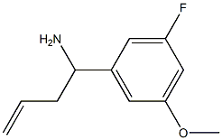 1-(3-FLUORO-5-METHOXYPHENYL)BUT-3-EN-1-AMINE