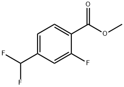 methyl 4-(difluoromethyl)-2-fluorobenzoate