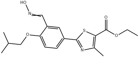 ethyl (E)-2-(3-((hydroxyimino)methyl)-4-isobutoxyphenyl)-4- methylthiazole-5-carboxylate