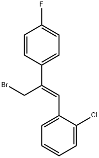 Z-3-溴-2-(4-氟苯基)-1-(2-氯苯基)丙烯