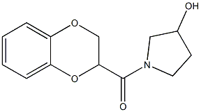 (2,3-Dihydro-benzo[1,4]dioxin-2-yl)-(3-hydroxy-pyrrolidin-1-yl)-Methanone