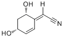 Acetonitrile, [(4R,6S)-4,6-dihydroxy-2-cyclohexen-1-ylidene]-, (2E)- (9CI)