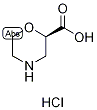 (2R)-2-Morpholinecarboxylic acid hydrochloride (1:1)