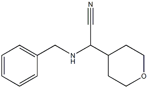 2-(benzylamino)-2-(oxan-4-yl)acetonitrile