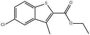 Benzo[b]thiophene-2-carboxylic acid, 5-chloro-3-methyl-, ethyl ester