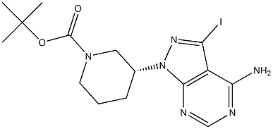 (3R)-1-BOC-3-(4-氨基-3-碘-1H-吡唑并[3,4-D]嘧啶-1-基)哌啶