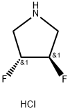 Pyrrolidine, 3,4-difluoro-, hydrochloride (1:1), (3R,4R)-