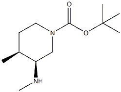 (3S,4S)-4-甲基-3-(甲氨基)哌啶-1-羧酸叔丁酯