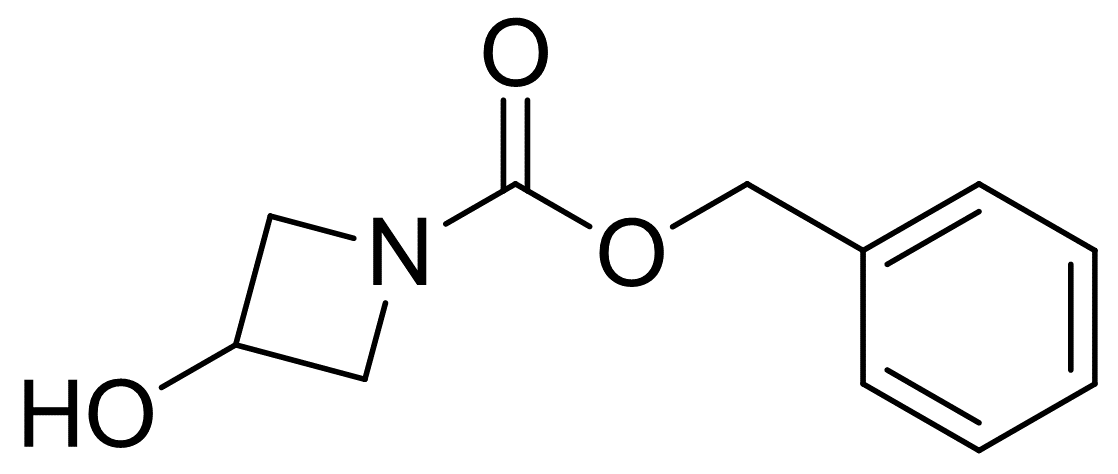 1-Azetidinecarboxylic acid 3-hydroxy-, phenylMethyl ester