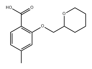4-methyl-2-[(oxan-2-yl)methoxy]benzoic acid