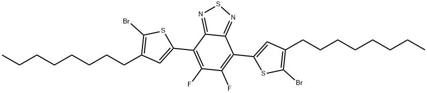 4,7-双(5-溴-4-辛基噻吩基)-5,6-二氟苯并[c][1,2,5]噻二唑