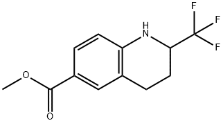 Methyl 2-(trifluoromethyl)-1,2,3,4-tetrahydroquino line-6-carboxylate...