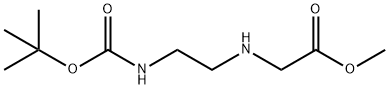 methyl N-(2-(tert-butyloxycarbonyl)aminoethyl)glycinate