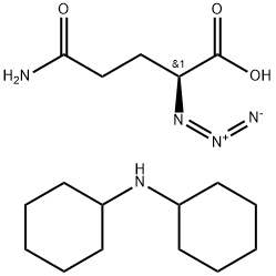 (S)-5-氨基-2-叠氮-5-氧戊酸二环己基铵盐