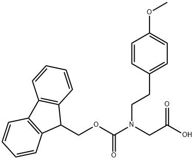 2-({[(9H-fluoren-9-yl)methoxy]carbonyl}[2-(4-methoxyphenyl)ethyl]amino)acetic acid