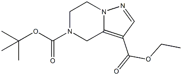 5-tert-Butyl-3-ethyl-6,7-dihydropyrazolo[1,5-a]pyrazine-3,5(4H)-dicarboxylate