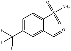 2-Formyl-4-(trifluoromethyl)benzenesulfonamide