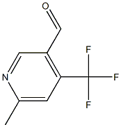 6-甲基-4-三氟甲基吡啶-3-甲醛