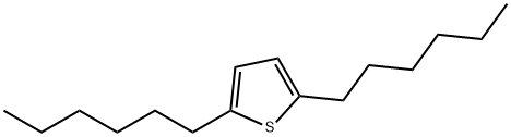 Thiophene, 2,5-dihexyl-