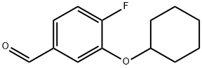 Benzaldehyde, 3-(cyclohexyloxy)-4-fluoro-