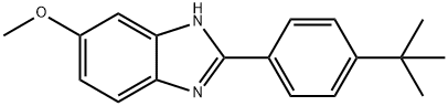 1H-Benzimidazole, 2-[4-(1,1-dimethylethyl)phenyl]-6-methoxy-