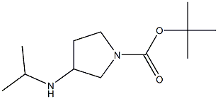 3-[(1-甲基乙基)氨基]-1-吡咯烷甲酸叔丁酯